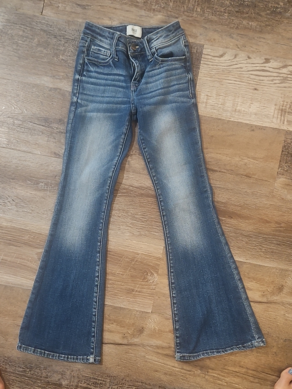 BKE Kids Dark Blue Flare Jeans